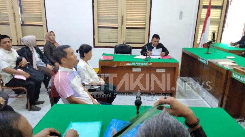 Pasutri Didakwa Palsukan Tanda Tangan Direktur, Gasak Uang CV Pelita Indah Rp583 Miliar