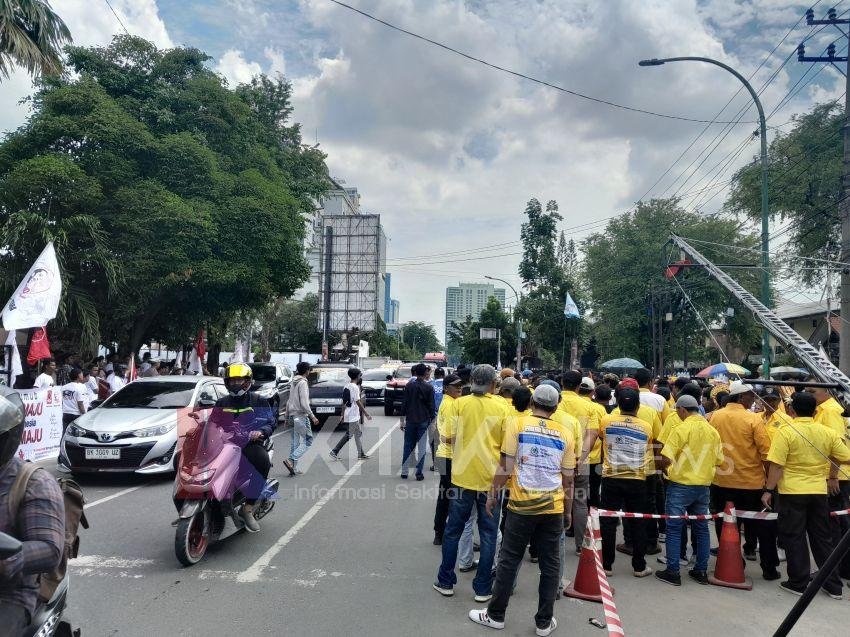 Arus Lalulintas di Jalan Perintis Kemerdekaan Padat Lancar
