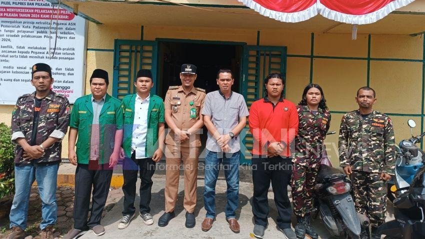 Komitmen Kawal Pembangunan, PAC GP Ansor Jalin Silaturahmi ke Camat Padangsidimpuan Selatan