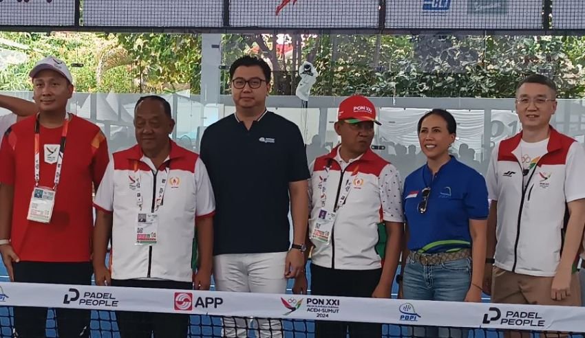 Pertandingan Ekshibisi Padel Resmi Dibuka