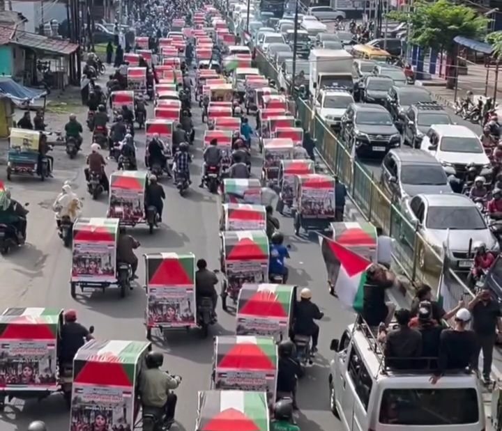 Ini Ciri Becak Motor, si Raja Jalanan Kota Medan