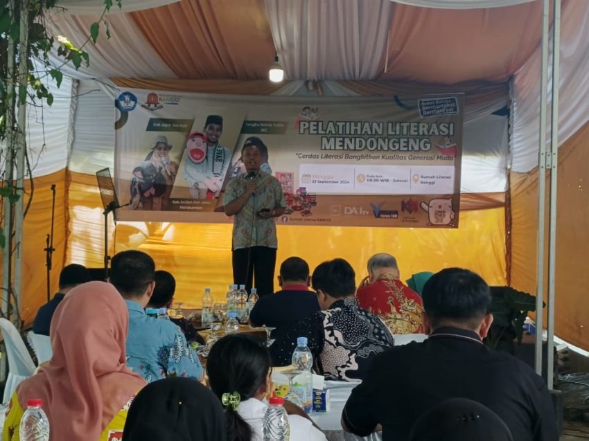 Kepala Balai Bahasa Sumut Ajak Komunitas Bahasa Tiru Rumah Literasi Ranggi