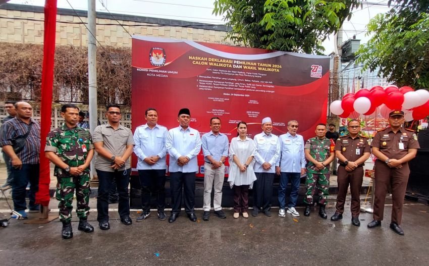 Begini Cara KPU Medan Ajak 3 Paslon Ciptakan Pilkada Damai