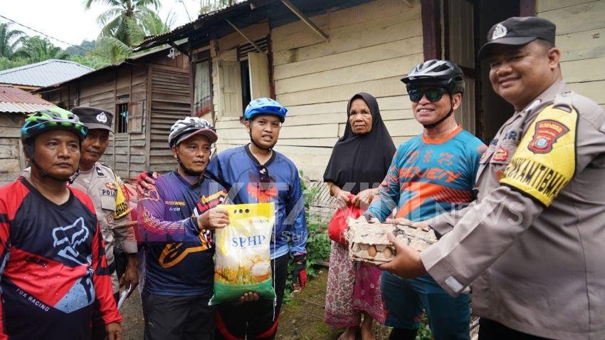 Semangat Kapolres Untuk Saling Berbagi Tak Surut Untuk Masyarakat Yang Membutuhkan