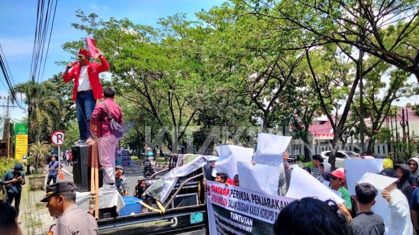 Mahasiswa Desak Kejati Usut Tuntas Dugaan Korupsi Covid-19 Mantan Bupati Samosir