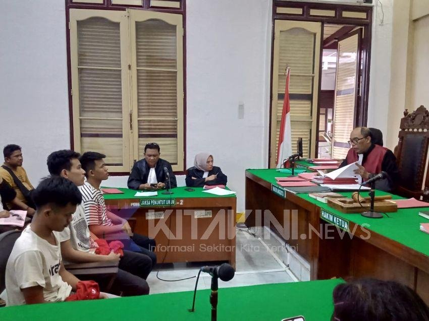 Kasus Pembunuhan, Tiga Anggota Geng Motor Divonis 12 Tahun Penjara