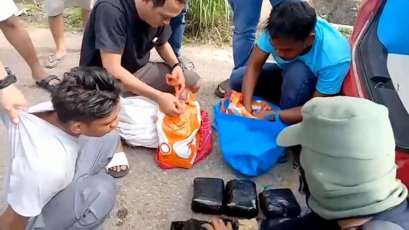 Enam Anggota Sindikat Narkoba Internasional Ditangkap, Bawa 12 Kg Sabu Malaysia