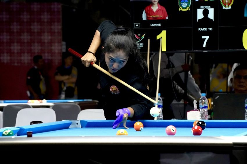 Bali Rebut Medali Pertama Biliar, Jumpa Sumut di Semifinal