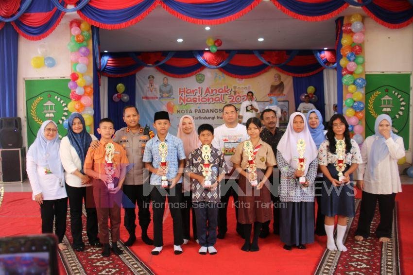 Pj Walikota Padangsidimpuan dan Kapolres Hadiri Peringatan Hari Anak Nasional ke-40