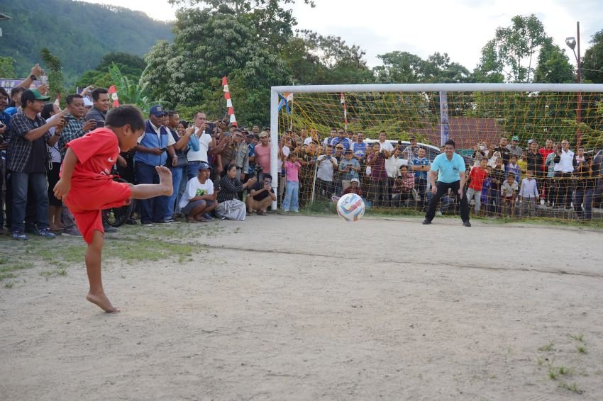 Gawang Bobby Nasution dapat Dibobol Anak 8 Tahun