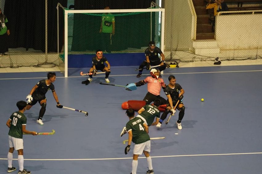 Tim Hockey Indoor Jabar Masih Terlalu Tangguh, Gasak Jatim 5-0