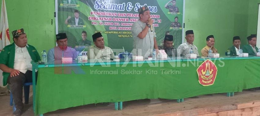 Aktifkan Kaderisasi, PCNU Acungkan Jempol ke GP Ansor Padangsidimpuan