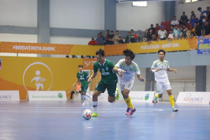 Jawa Timur Bertemu Kalimantan Timur di Final Futsal PON XXI/2024