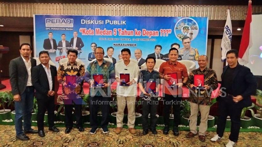 Peradi Medan Gelar Diskusi Publik ‘Kota Medan 5 Tahun ke Depan’