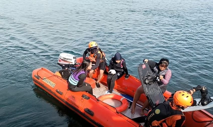 Kawal Peski Air PON XXI Tahun 2024, Basarnas Siaga di Danau Toba