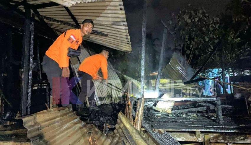 Gegara Obat Anti Nyamuk, Satu Unit Rumah di Binjai Ludes Terbakar