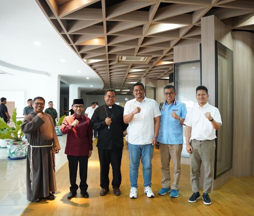 Uskup Agung Medan Dukung Semangat Kolaborasi Bobby-Surya di Pilkada 2024
