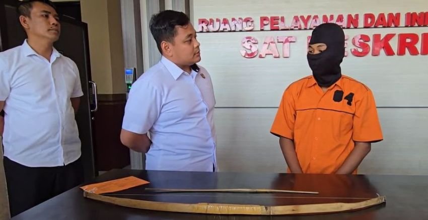 Polisi Amankan Anggota Geng Motor Spesialis Pemanah