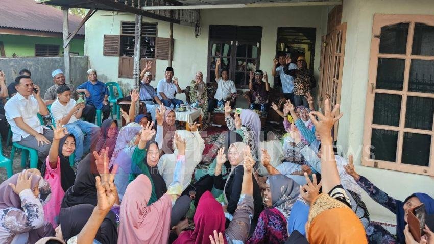 Dulang Suara Hapendi-Gempar, Bachrum Harahap Turun Gunung Datangi Keluarga