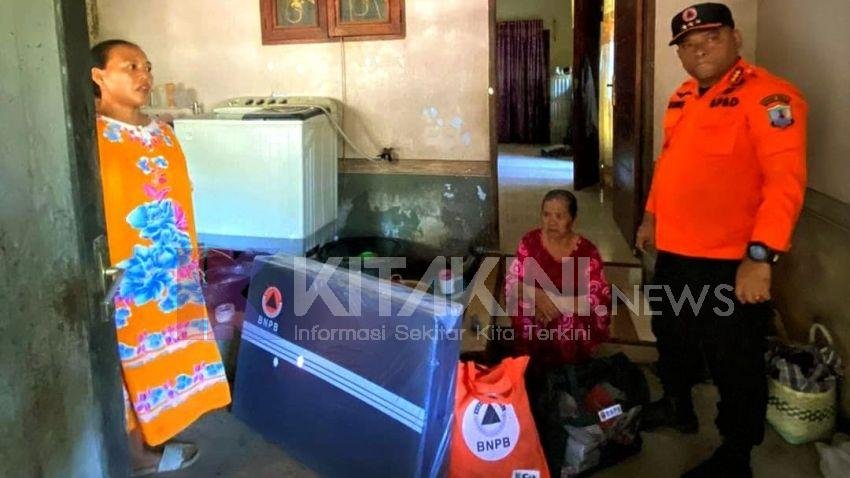 BPBD Binjai Beri Bantuan Warga Korban Kebakaran