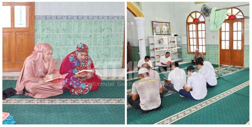 Kabag SDM Polres Padangsidimpuan Gandeng Personel Aktifkan Tadarus Al-Quran