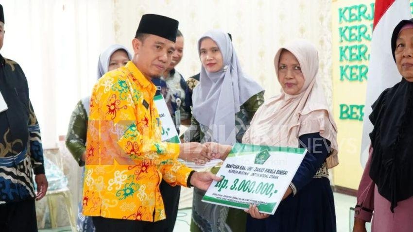 Pemkab Langkat Launching Kampung Zakat Reborn