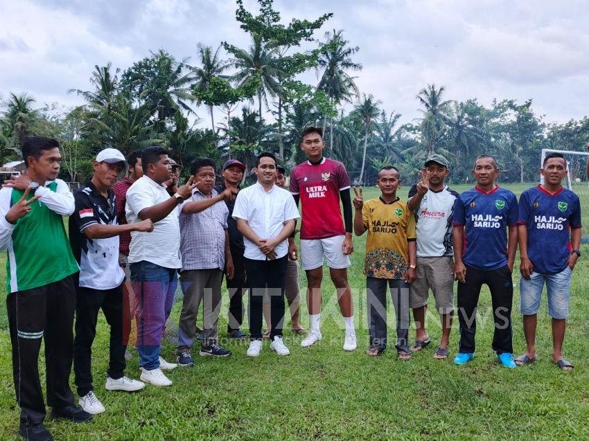 Janji Majukan Olahraga, Adli Tama Bertemu Pengurus Sepak Bola se-Kecamatan Tanjung Pura