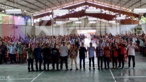 Ribuan Tim Hapendi-Gempar di Padangsidimpuan Hadiri Rapat Konsolidasi