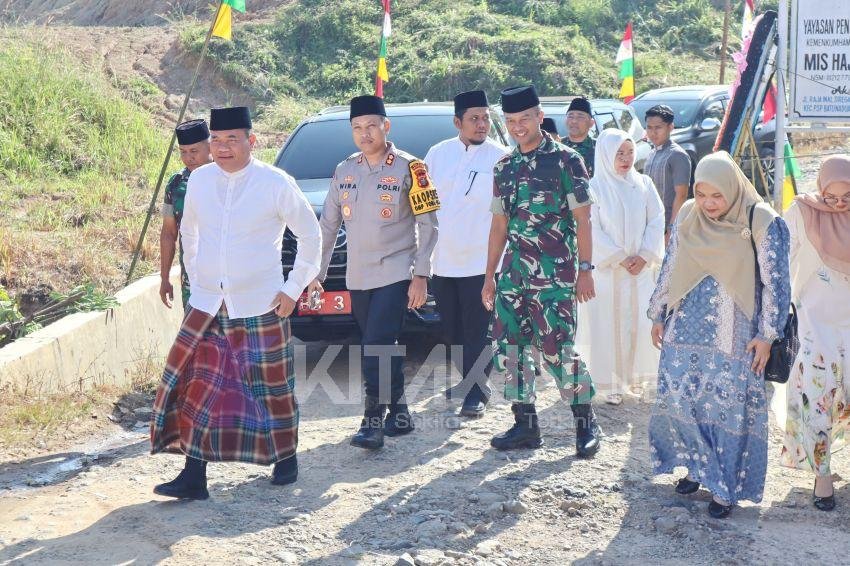 Kapolres Padangsidimpuan Hadiri Upacara Hari santri Nasional 2024 Tingkat Kota