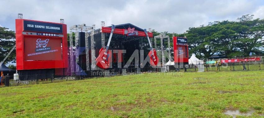 Jelang Konser Iwan Fals, Ratusan Petugas Pengamanan Gabungan Diturunkan