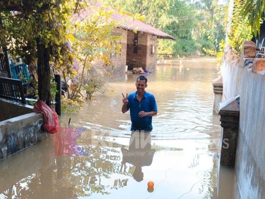 Hujan Lebat Semalaman, Seribuan Rumah di Binjai Terendam Banjir