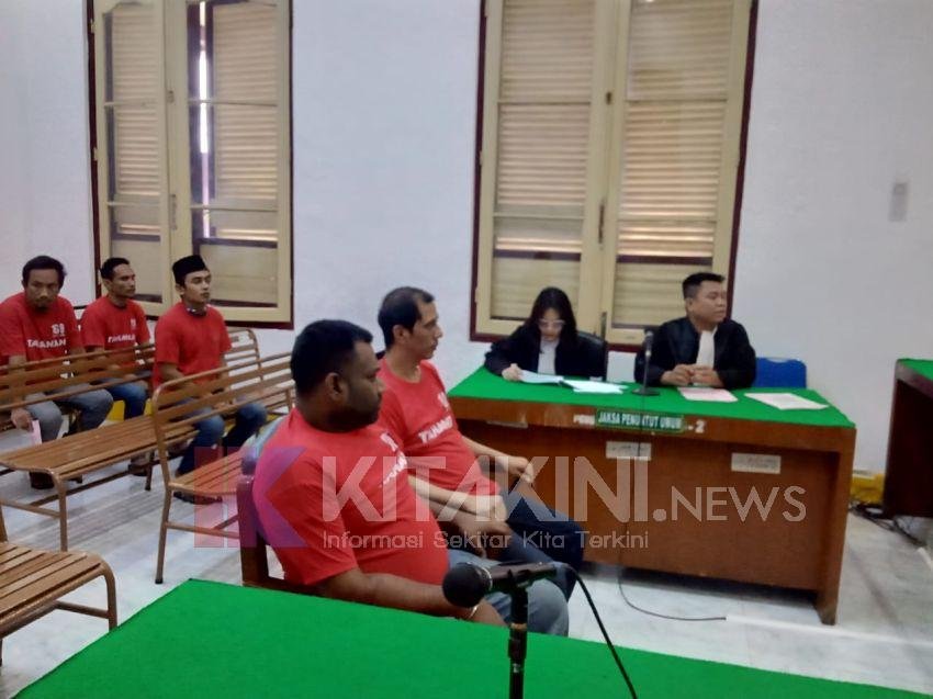 Dua Kurir 1 Kg Sabu Dituntut 14 Tahun Penjara