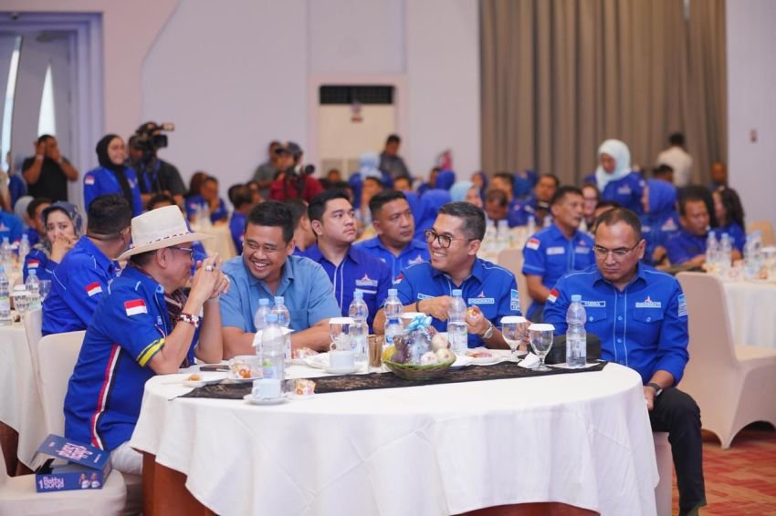 Bobby Nasution Optimis Tangani Infrastruktur Jalan Sumut dengan Dukungan Partai Demokrat
