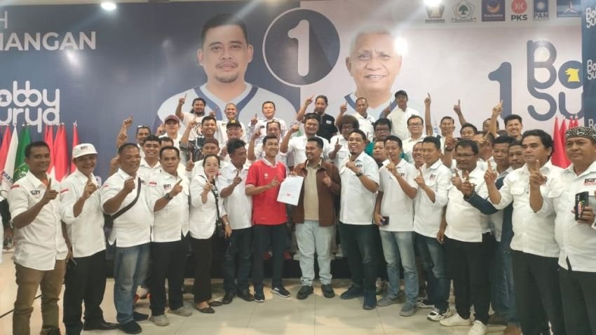 Ricky Rizaldi Rangkuti Pimpin Relawan Bobby Lovers Sumut