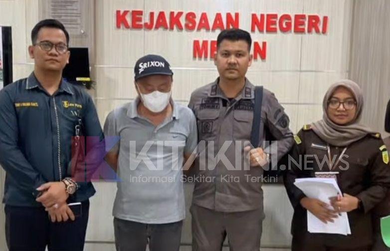 Dijemput Paksa Kejari Medan, Sujono Terpidana Penipuan Akhirnya Menyerah