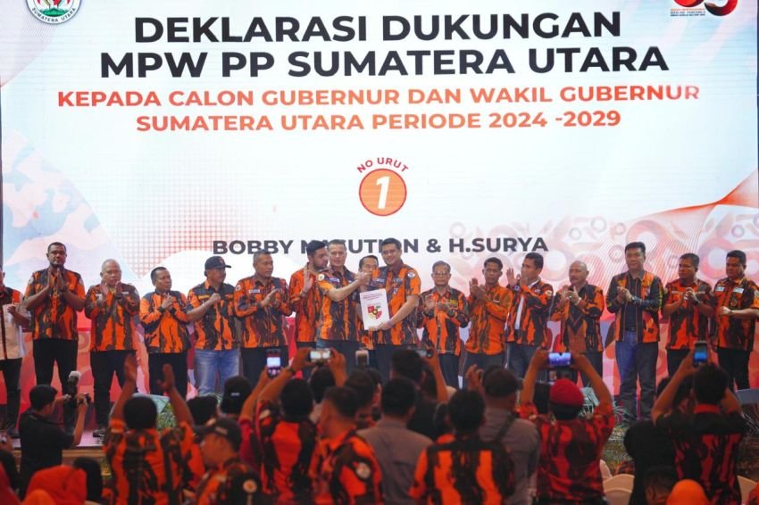 Pemuda Pancasila Sumut Tegaskan Dukungan untuk Bobby-Surya