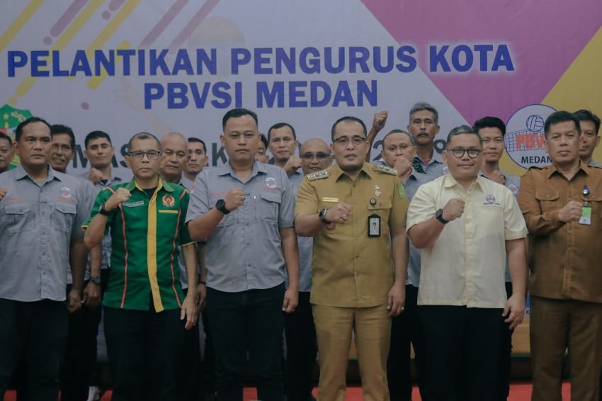 Aulia Rachman Dorong PBVSI Kota Medan Bangkitkan Kembali Kejayaan Voli Medan