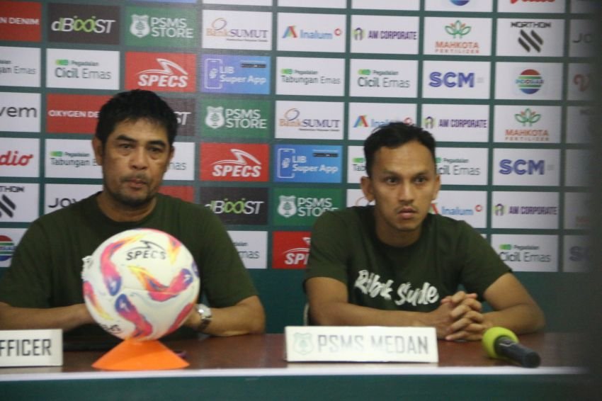 Nil Maizar Optimis, PSMS Berpeluang Geser PSPS di Stadion Baharuddin Siregar