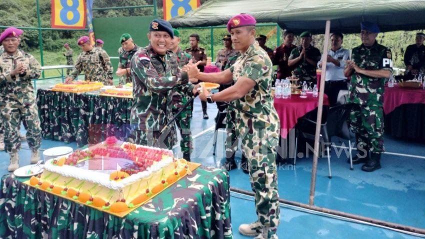 HUT ke-79 Korps Marinir, Polsek Brandan Beri Kejutan di Mako 8 Harimau Putih