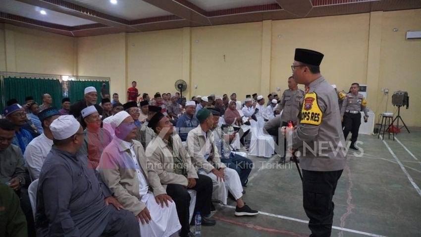 Kapolres Langkat Ajak Alim Ulama Wujudkan Kamtibmas Kondusif di Pilkada 2024