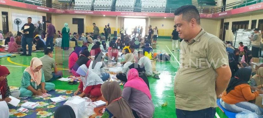 KPU Langkat Rekrut 333 Orang Pekerja Sorlip Surat Suara Pilkada