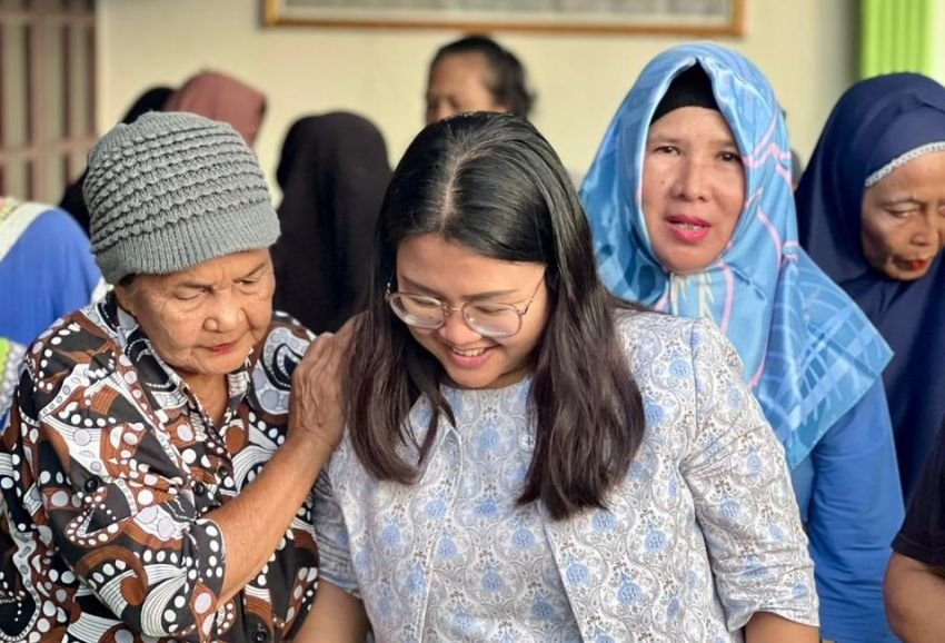 Margaret MS Wujudkan Aspirasi Warga Komplek BTN Soal Infrastruktur