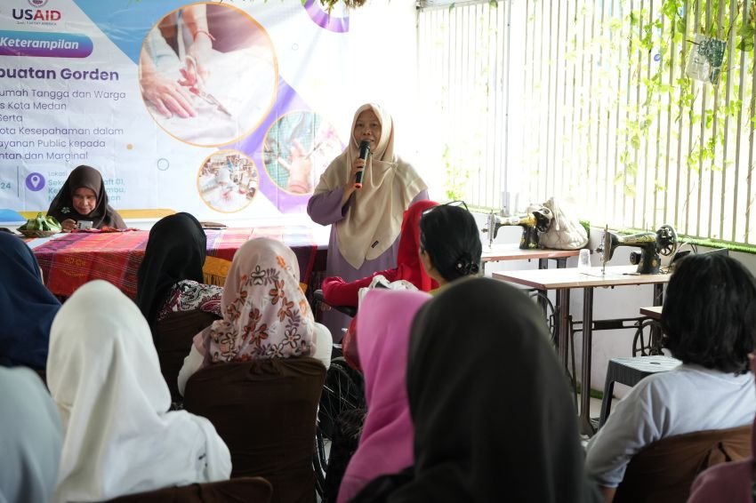 Bappeda Medan Adakan Pelatihan Keterampilan untuk Difabel dan Wanita Kepala Keluarga