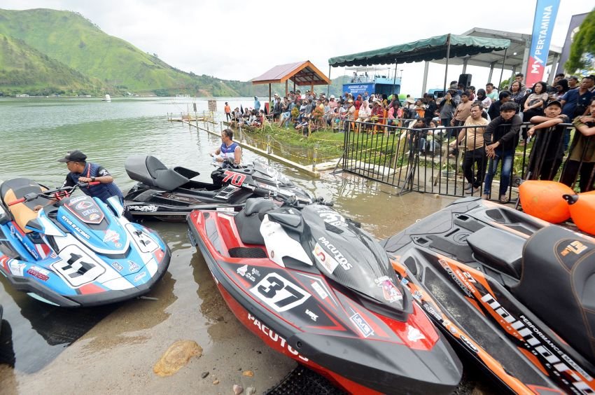 Pembukaan Aquabike World Championship 2024 Tongging Diserbu Masyarakat