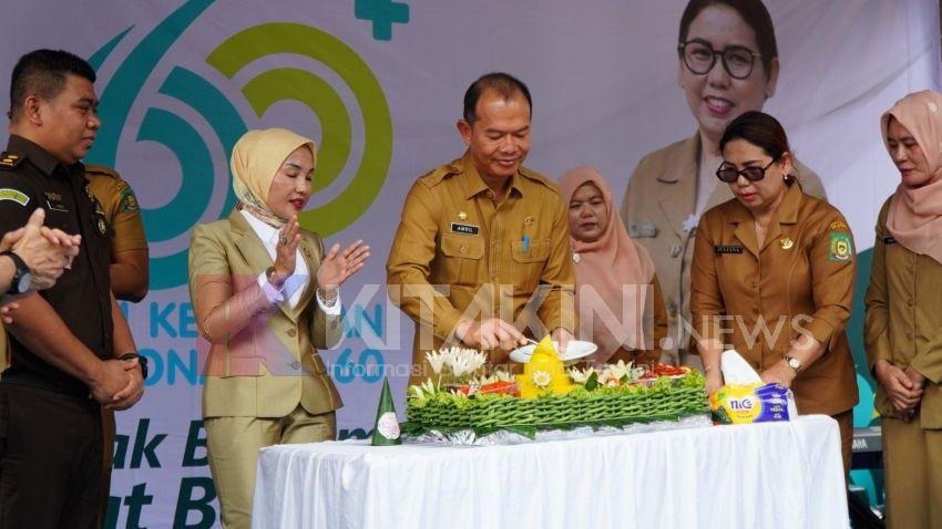 Pj Bupati Langkat Ajak Semua Pihak Berkomitmen Membangun Kesehatan di HKN ke-60