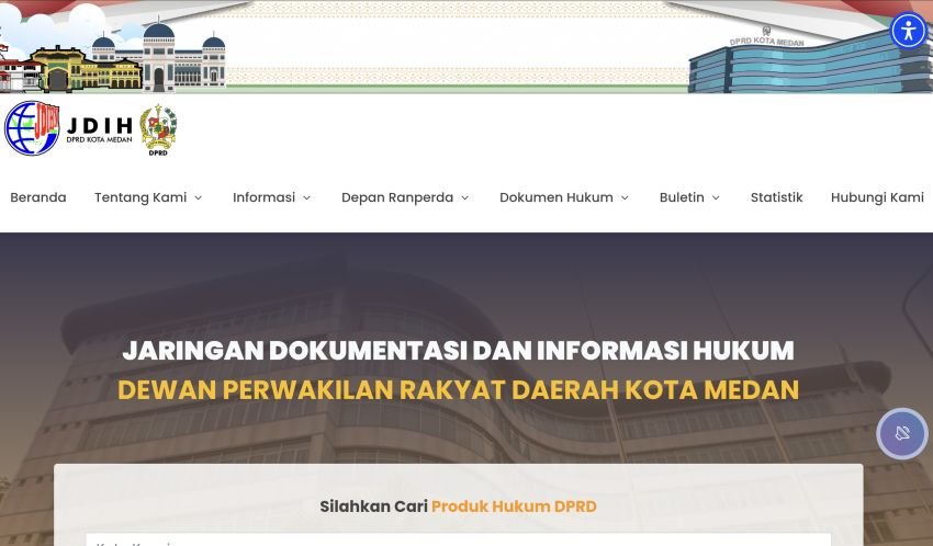 DPRD Medan Permudah Akses Hukum melalui Website JDIH