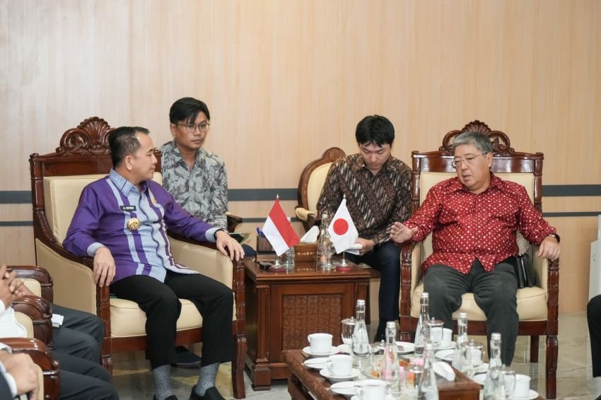 Bahas Kerjasama Bidang Pendidikan, Fatoni Terima Dubes Jepang Masaki Yasushi