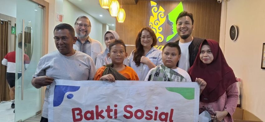 Kolaborasi Ketiga Bank Mestika dan Beautify Indonesia, Sunat Massal 150 Anak di Medan