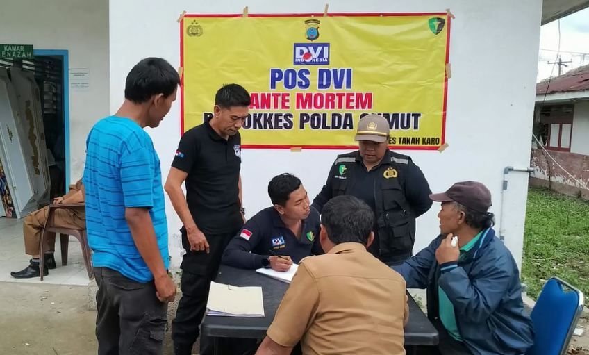 Akses Desa Masih Terputus, Korban Longsor Karo sudah Dipulangkan ke Keluarga
