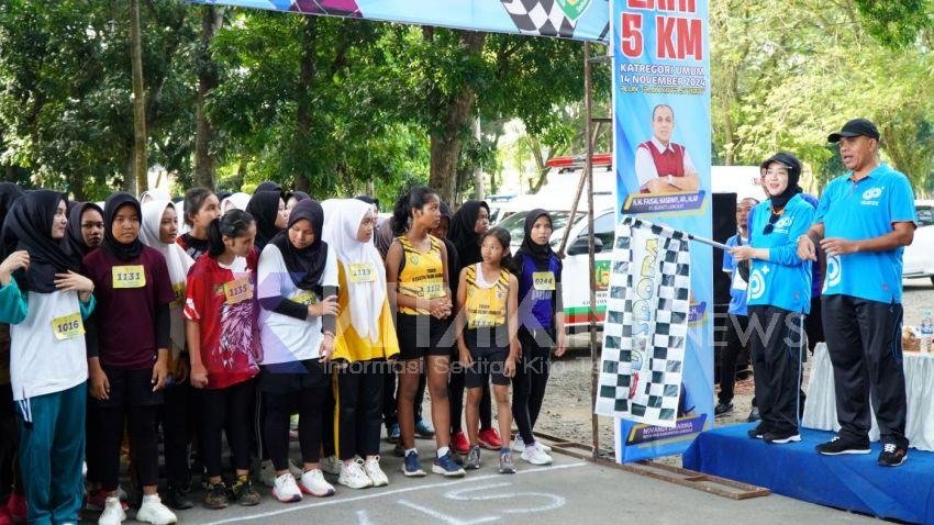 Pj Bupati Langkat Lepas Kejurkab Lari 5 KM, Dorong Prestasi Atletik Kabupaten